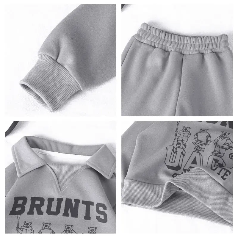 Conjunto deportivo infantil sudadera y pantalón para niño y niña - imagen 4