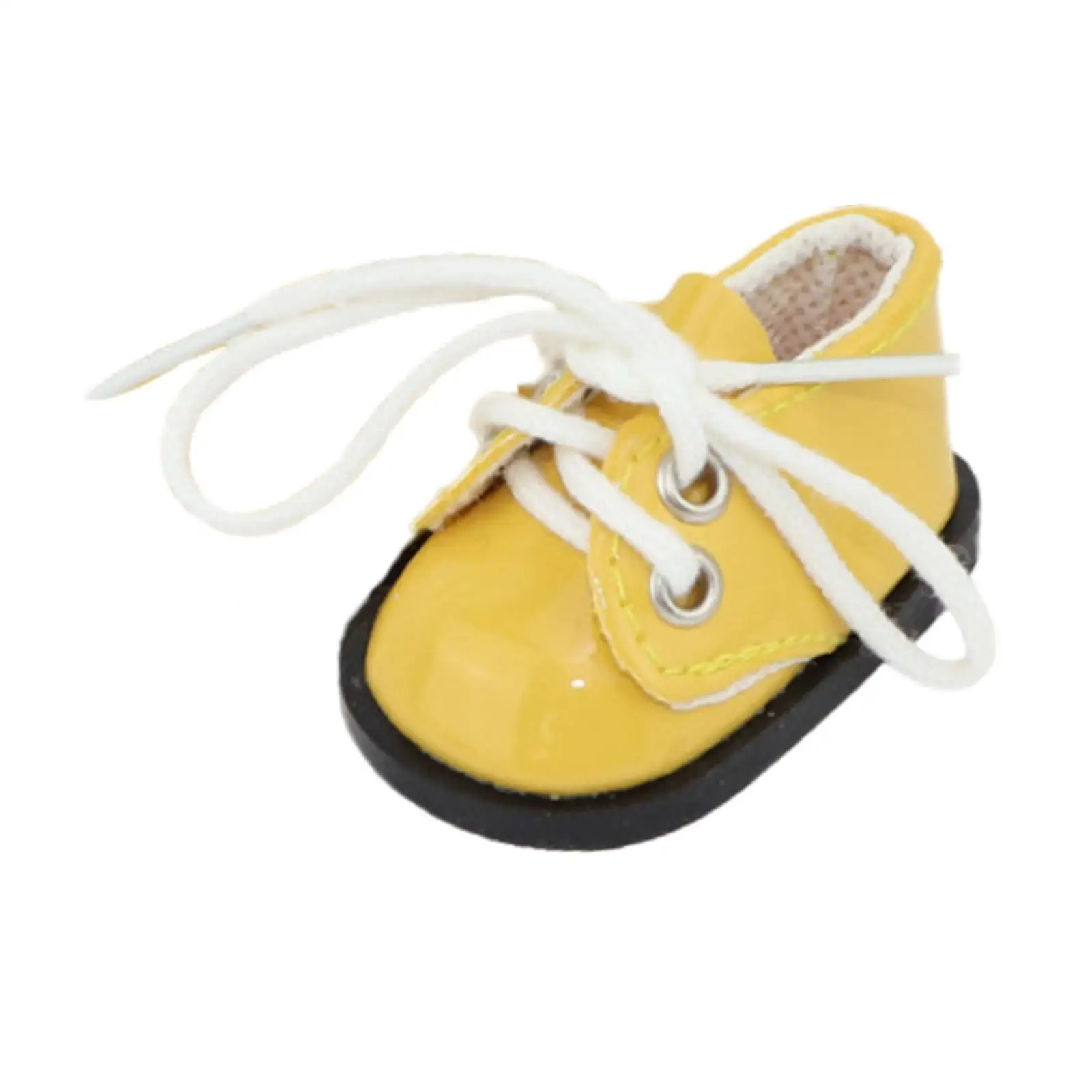 Zapatos para muñecas de PU con punta cuadrada para juegos - imagen 3