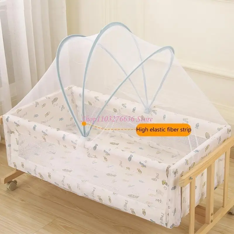 Mosquitera universal para cuna y cama de bebé, red ventilada - imagen 5