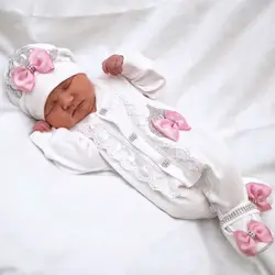 Take Me Home conjunto de pelele con manta, gorrito y guantes