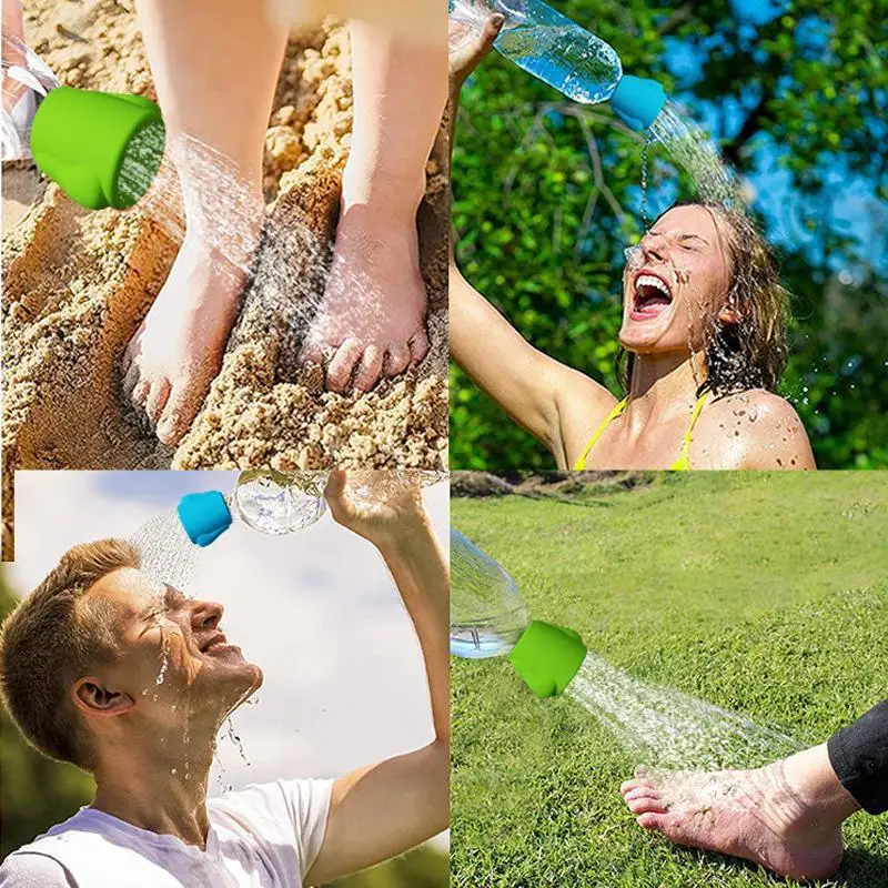Ducha portátil para mascotas: limpiador de playa para exteriores - imagen 2