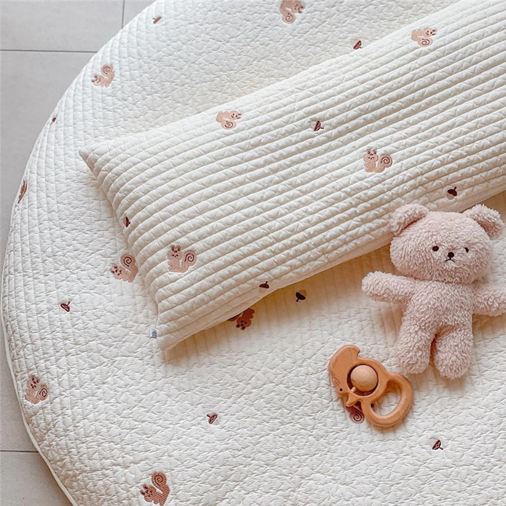 Almohada plana para bebé recién nacido de algodón acolchado suave - imagen 2