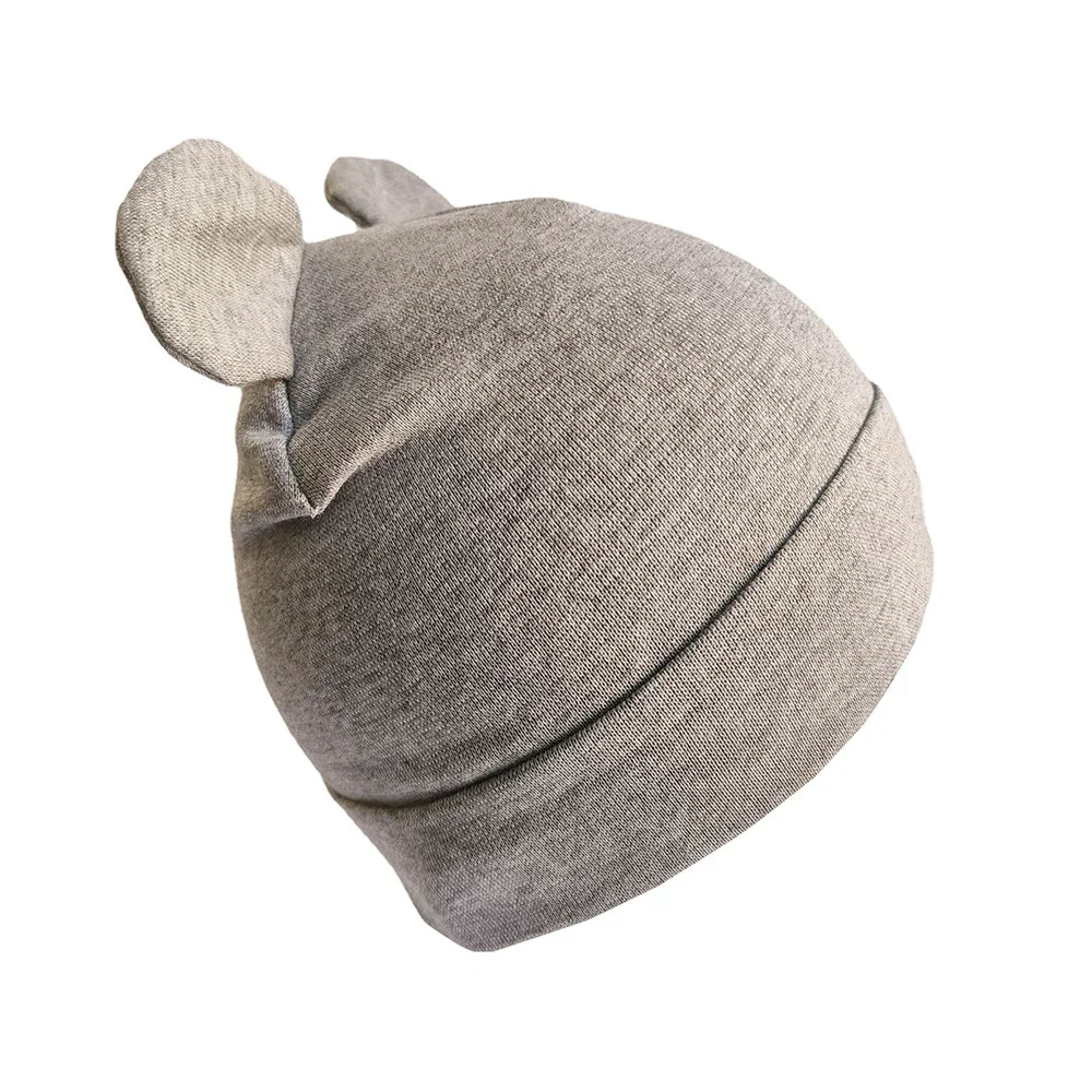 Gorro para niño y niña en color sólido