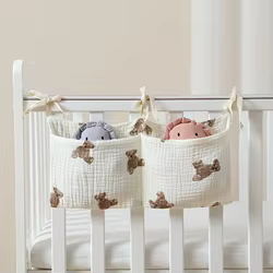 Bolsa de pañales infantil – Organizador colgante para cuna