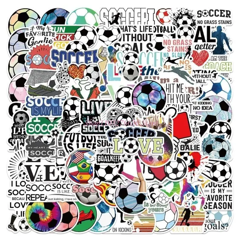 Pegatinas de fútbol con grafiti