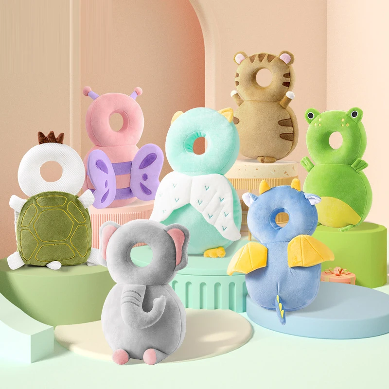 Almohada protectora antivuelco para bebé – Diseño abejaacolchada - imagen 4
