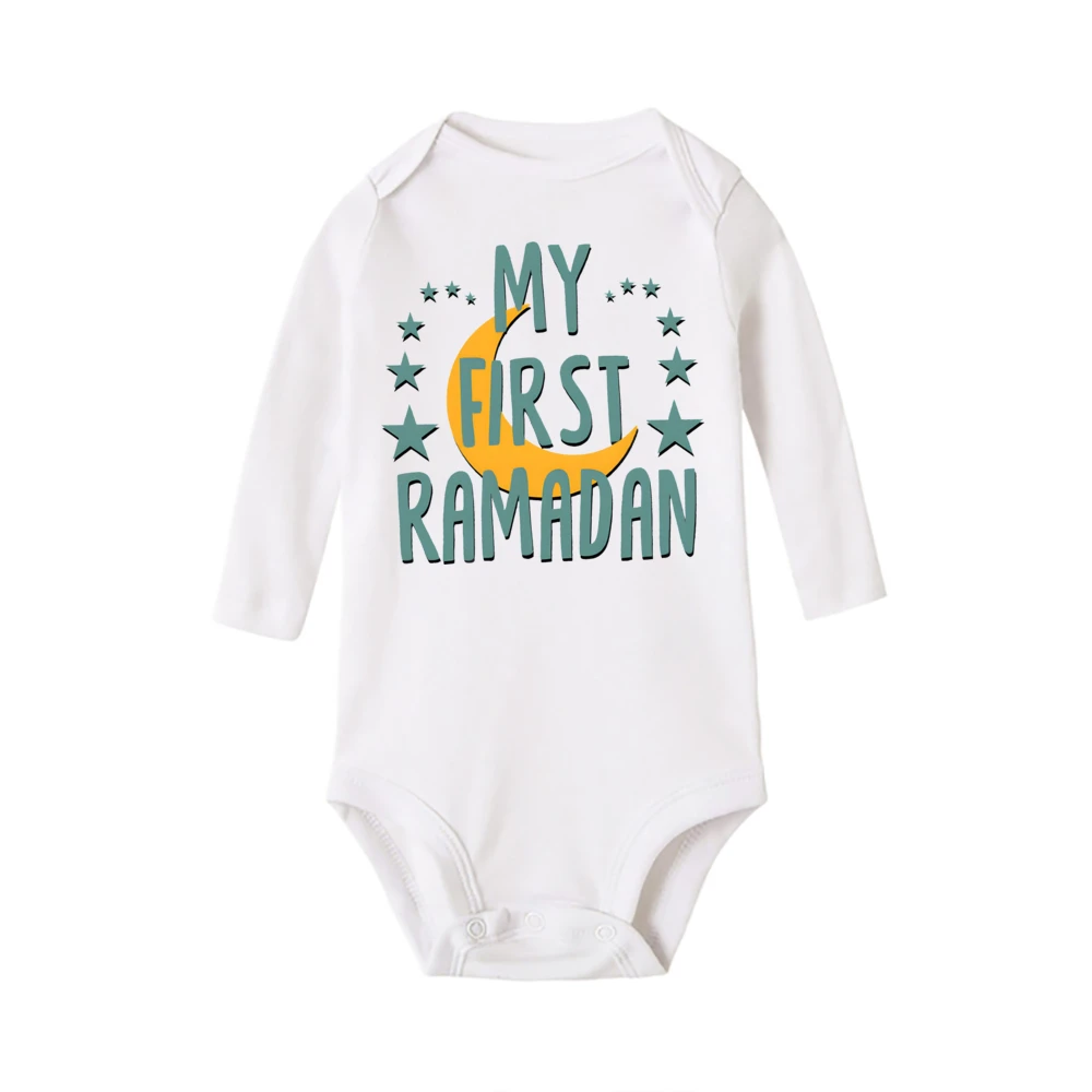 Mameluco bebé musulmán Mi primer Eid – Regalo de nacimiento - imagen 3