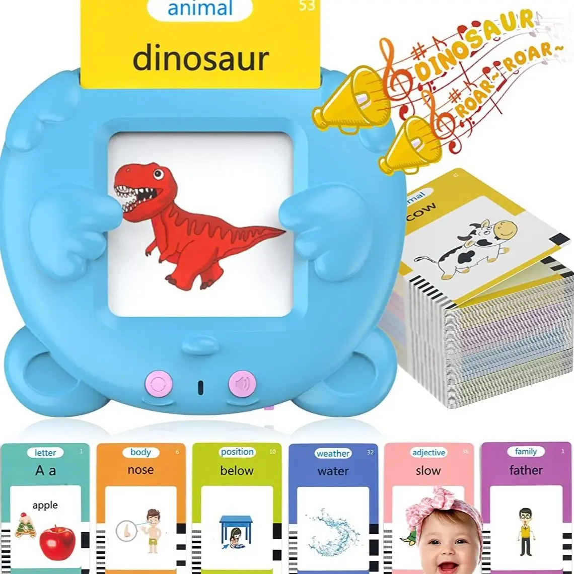 Tarjetas Flash parlantes – Aprendizaje preescolar para bebés - imagen 3