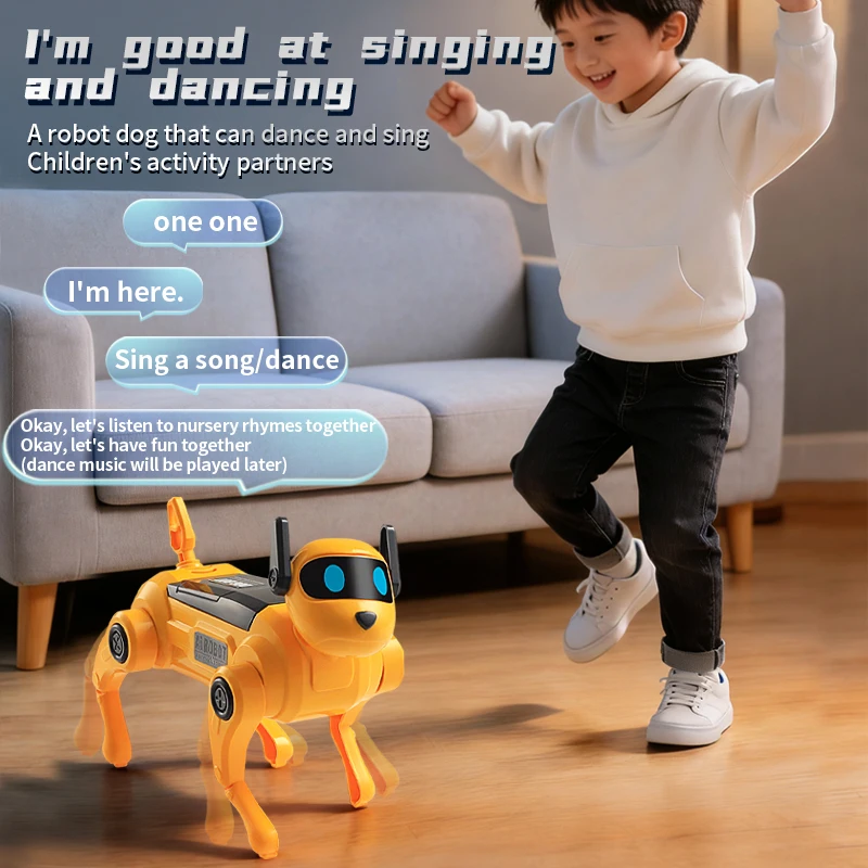 Robot educativo con voz y perro inteligente que habla para niños - imagen 3