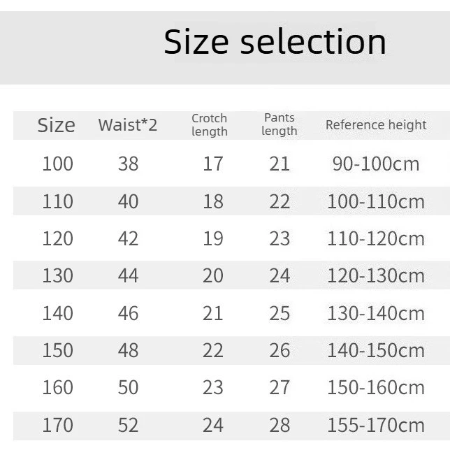 Pantalones de seguridad para niñas en pack