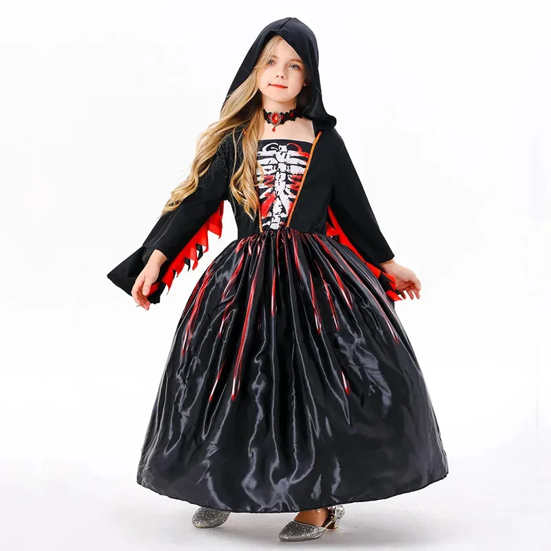 Vestido de Halloween para niñas estilo princesa, elegante - imagen 3