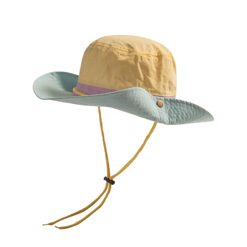 Gorro de pescador infantil secado rápido con ala ancha anti-UV - imagen 4
