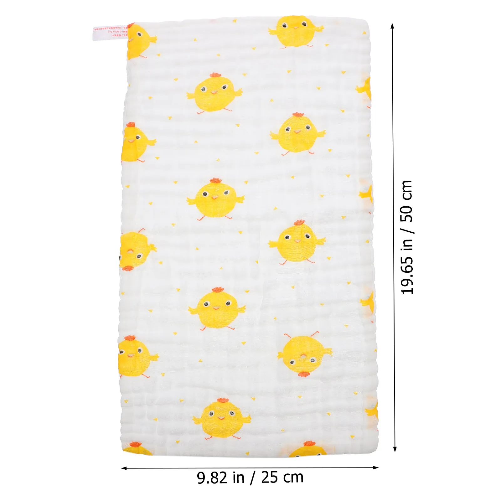 Baberos toalla estampados de algodón – Ligeros y transpirables