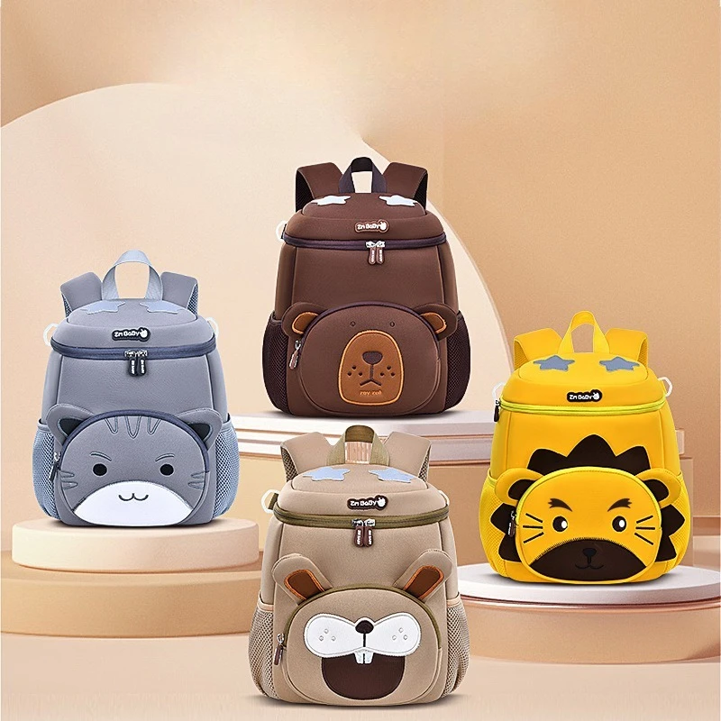 Mochila escolar infantil de dibujos animados, ligera y amplia - imagen 3