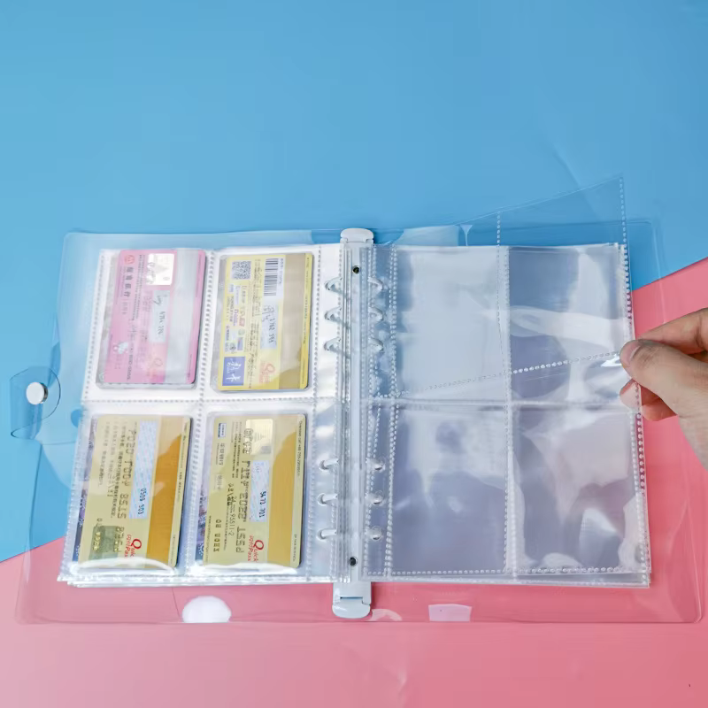 Álbumes de fotos A5 con fundas transparentes para tarjetas y postales - imagen 4