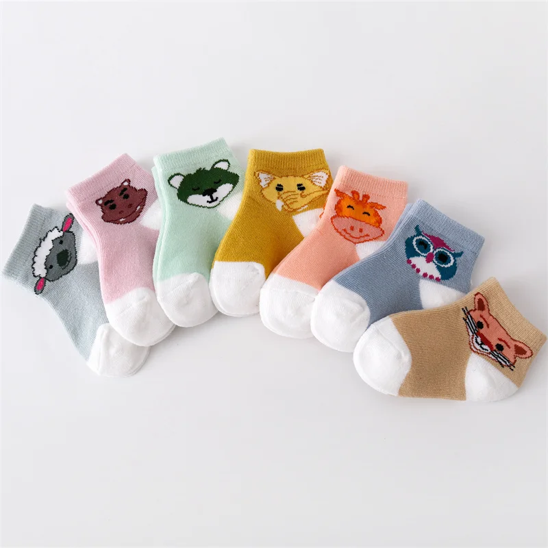 Calcetines suaves de algodón con estampados para bebé niña (0-24 meses) - imagen 3