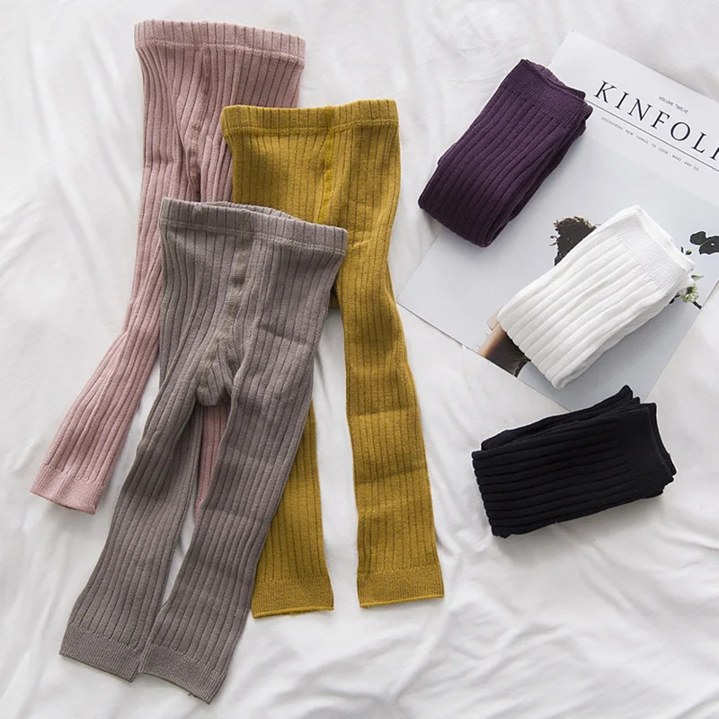 Leggings de algodón elástico para niño – Cómodos y flexibles