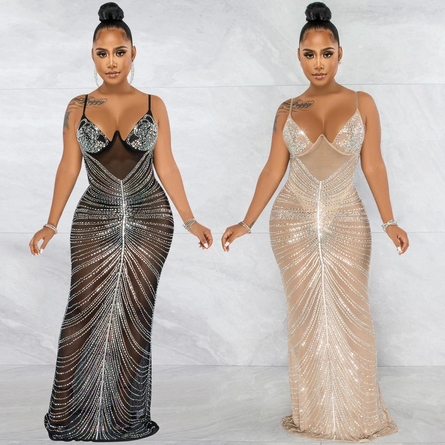 Vestido premamá para sesión de fotos – elegante y elástico perfecto - imagen 4