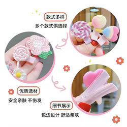 Pinzas para el cabello bebé con flores y frutas – pasadores niñas