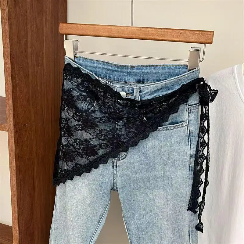 Pañuelo infantil con encaje suave para primavera - imagen 4