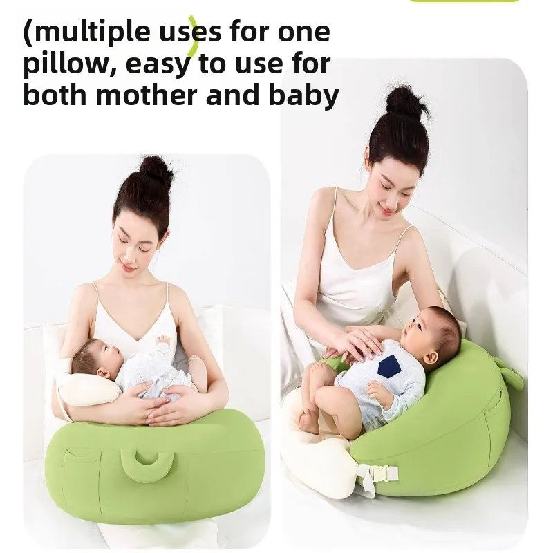 Almohada de lactancia antiasfixia con soporte ergonómico estable - imagen 2