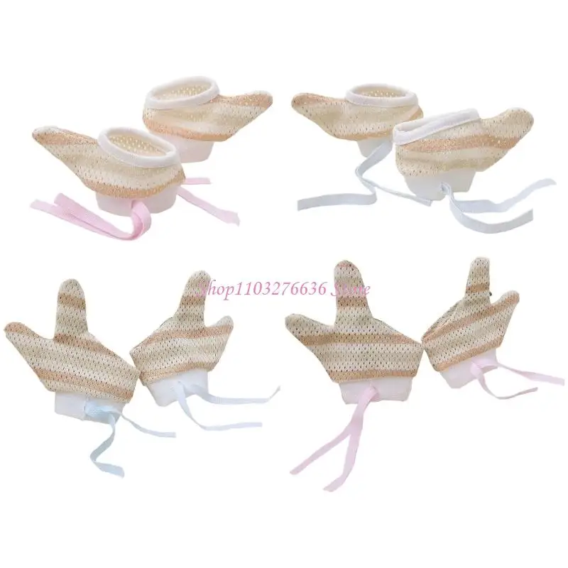 Guantes antimordeduras ajustables para niños
