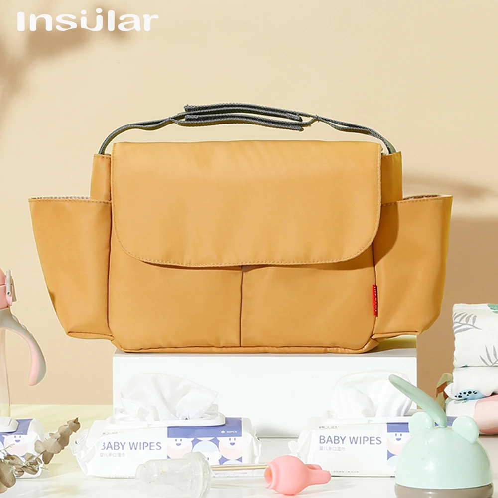Bolsa organizador cochecito bebé portavasos cubierta impermeable - imagen 4