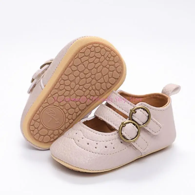 85AE Zapatos primeros pasos ligeros para bebé y niñas - imagen 3