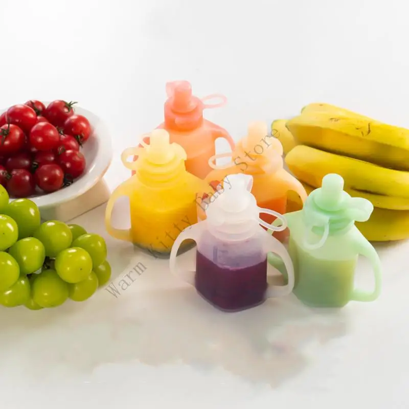 XXFE contenedor para comida de bebé en silicona, gran capacidad - imagen 5
