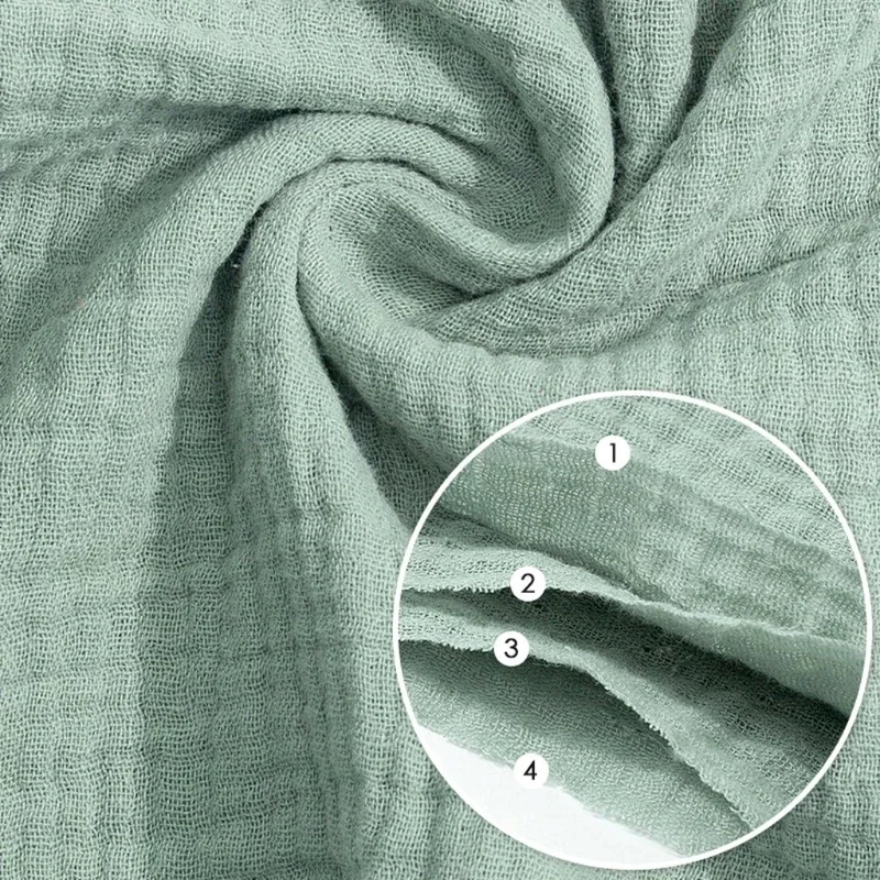 Toalla bebé muselina algodón suave recién nacido - imagen 5