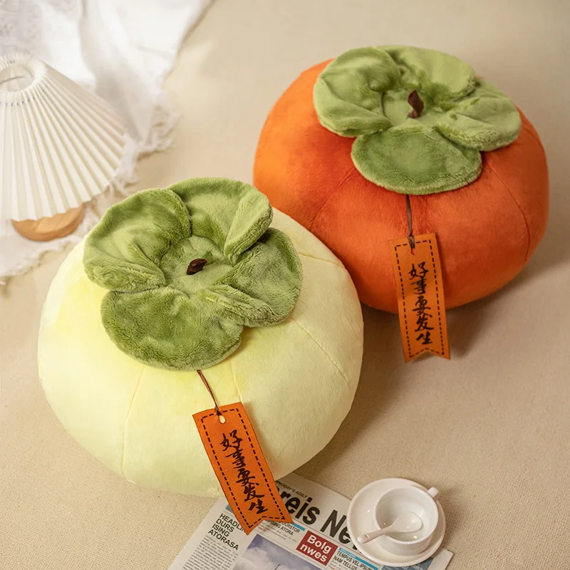 Peluche cojín de caqui suave – Juguete y decoración infantil - imagen 3