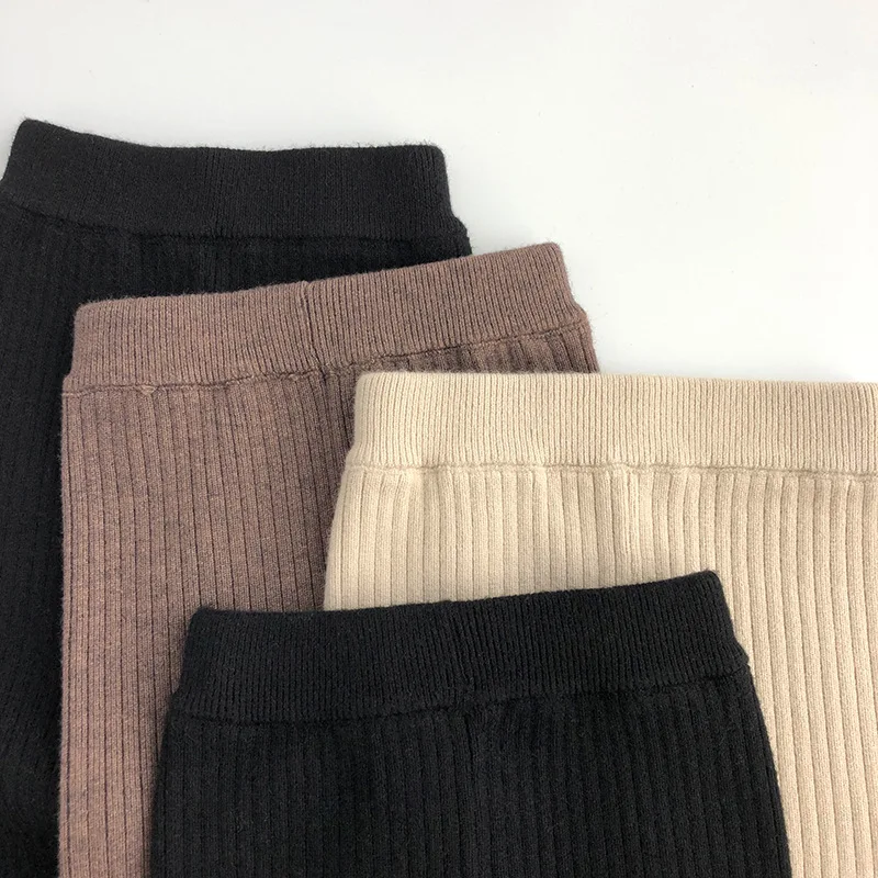 MILANCEL Leggings Elásticos de Punto para Niños y Niñas - imagen 2