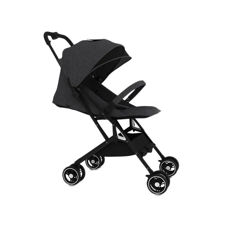 Cochecito ultraligero plegable con paraguas y un clic para bebé - imagen 5