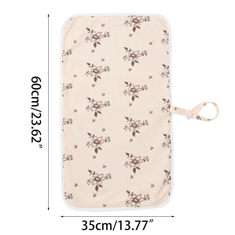 Cambiador de pañales portátil impermeable – Plegable de viaje para bebé - imagen 2