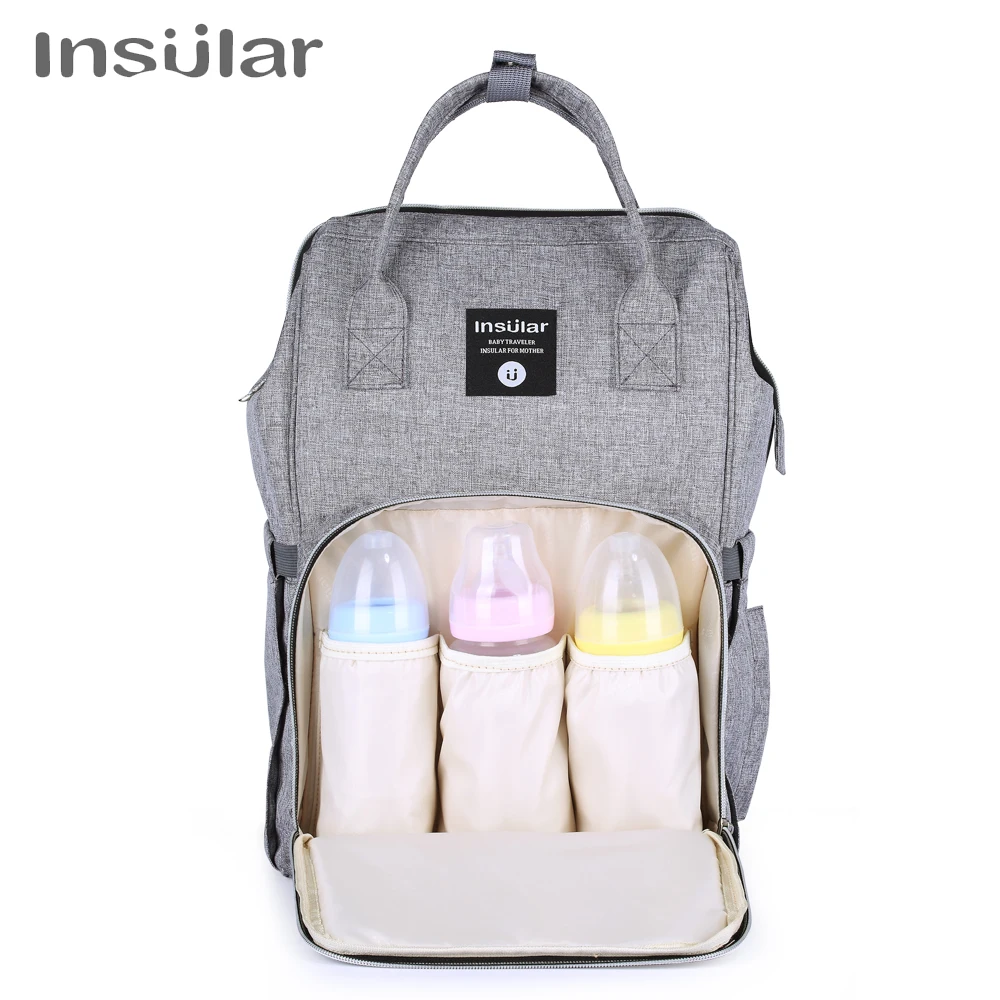 Mochila cambiador pañales Insular Baby para carrito y paseo - imagen 5