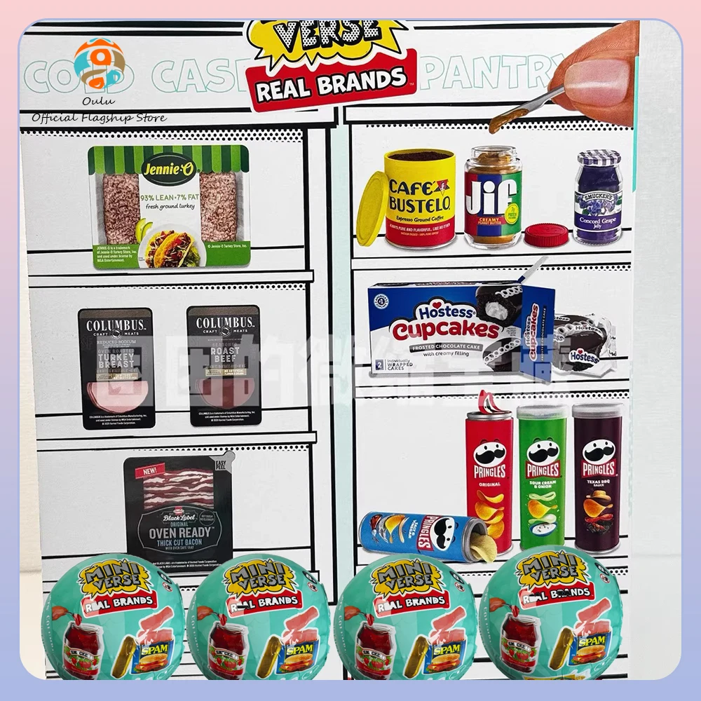 Miniverse Original – Bola misteriosa de mini supermercado con dulces