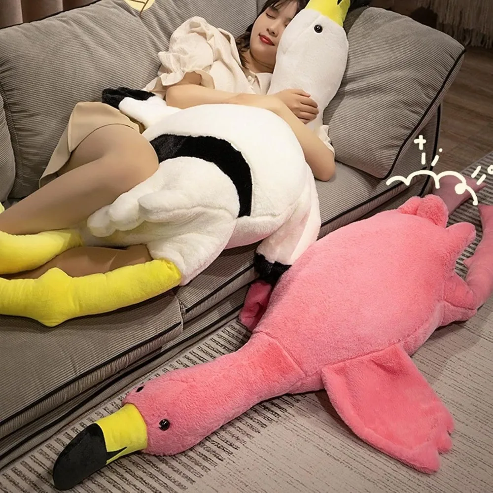 Peluche flamenco almohada para dormir y decorar habitación
