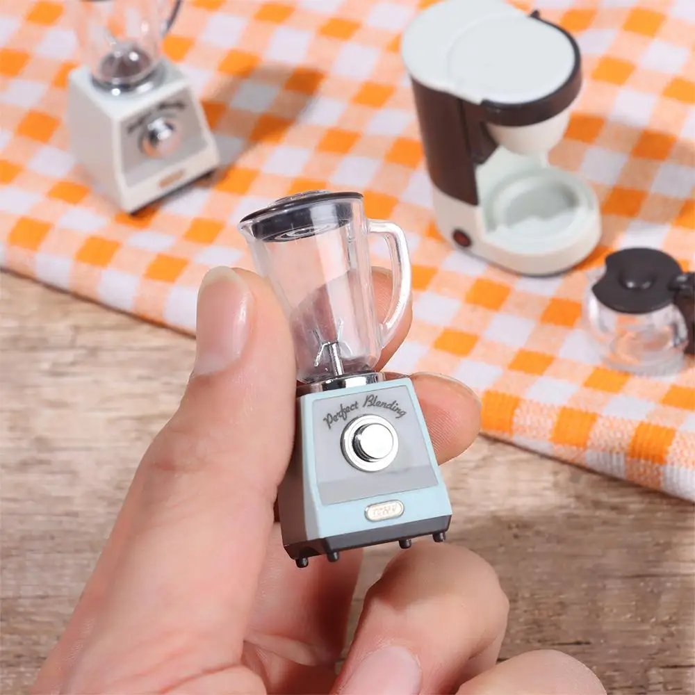 Cafetera miniatura para casa de muñecas – Electrodoméstico de cocina 1:12 - imagen 2