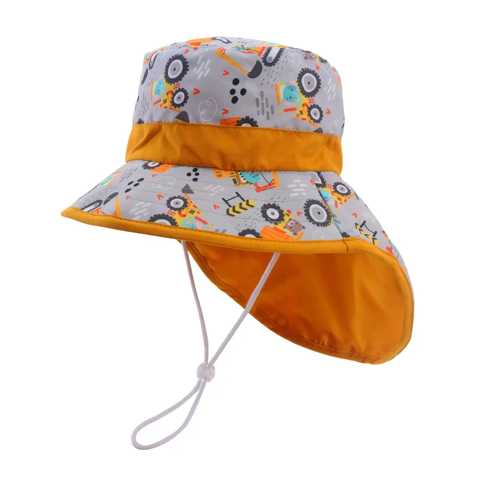 Sombrero de cubo Panamá con protección UV para bebé - imagen 4
