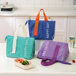 Bolsa térmica de almuerzo gran capacidad para merienda portátil