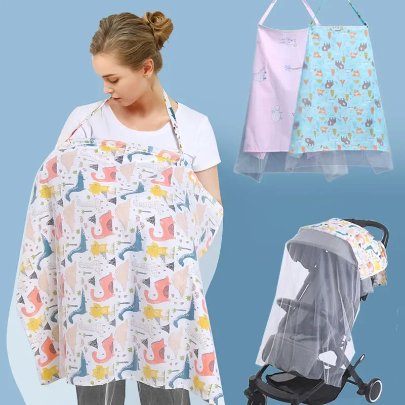 Funda de lactancia multifunción – privacidad y mosquitera para bebé