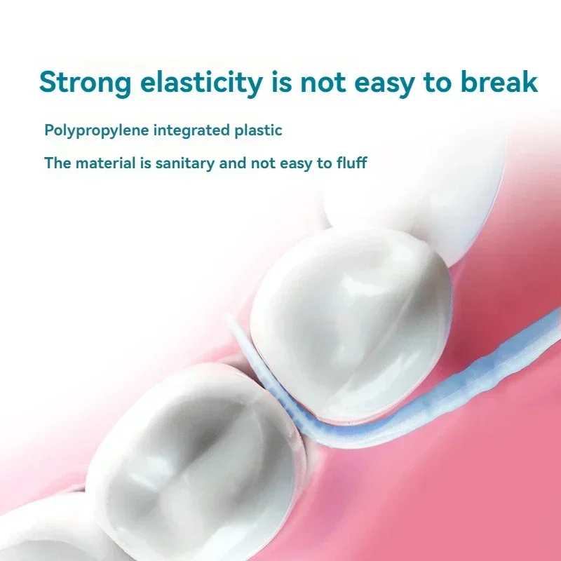 Palillos interdentales desechables con cepillo y hilo dental - imagen 3