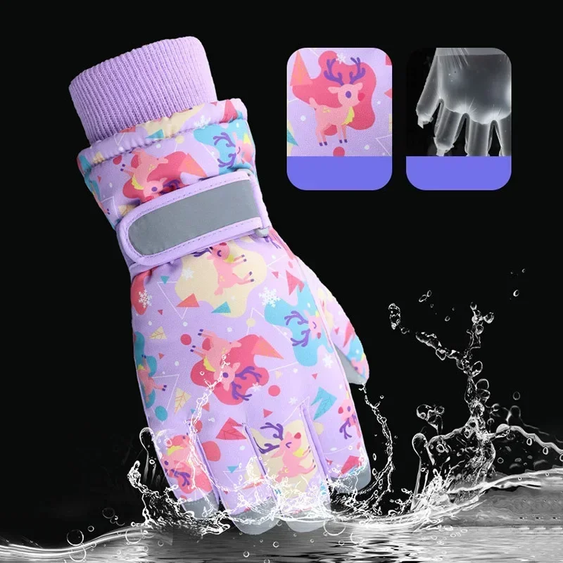 Guantes impermeables de invierno para niños – Cálidos y resistentes - imagen 5
