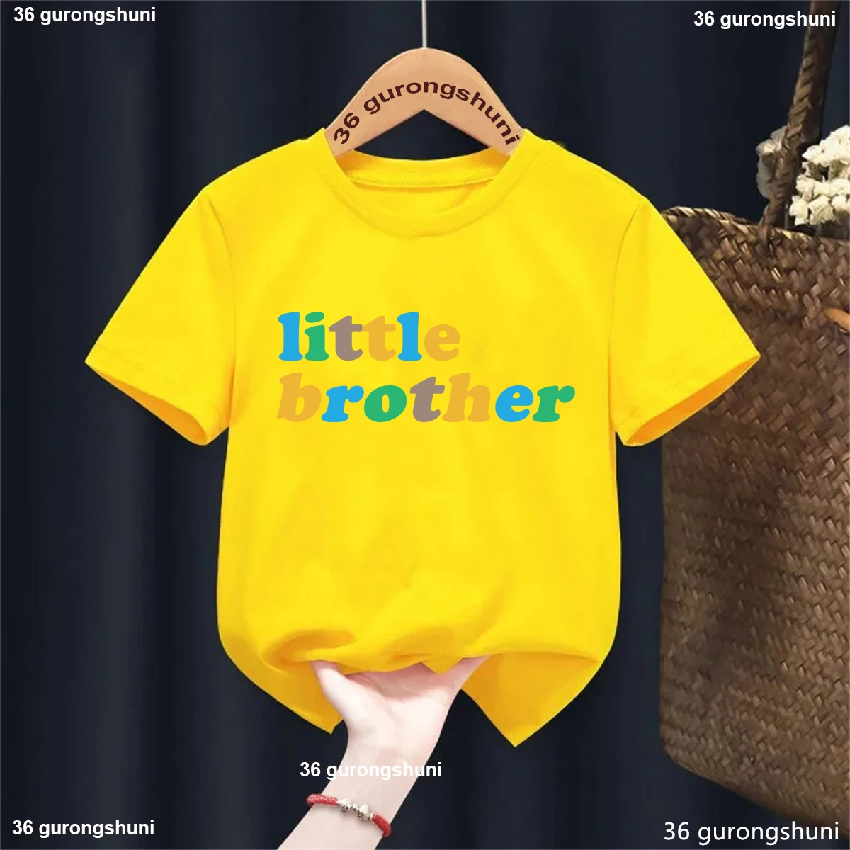 Camiseta de hermano mayor y pequeño – Manga corta para niños