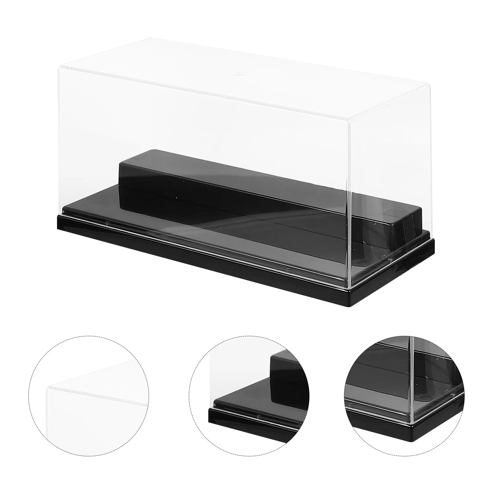 Vitrina de plástico transparente para figuras y coleccionables - imagen 2