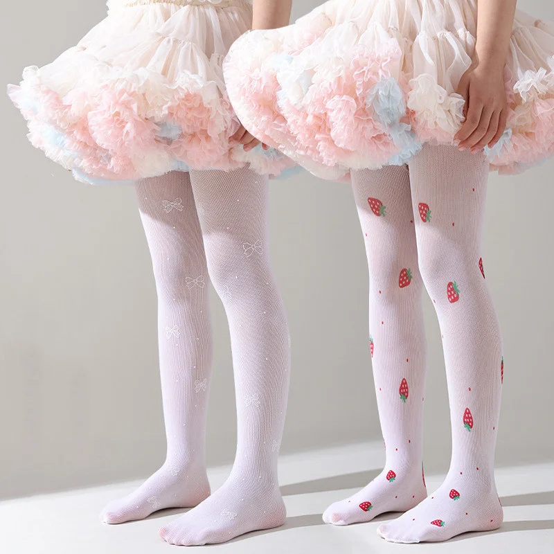 Lawadka pantimedias con fresas para niña – Suaves y cómodas - imagen 5