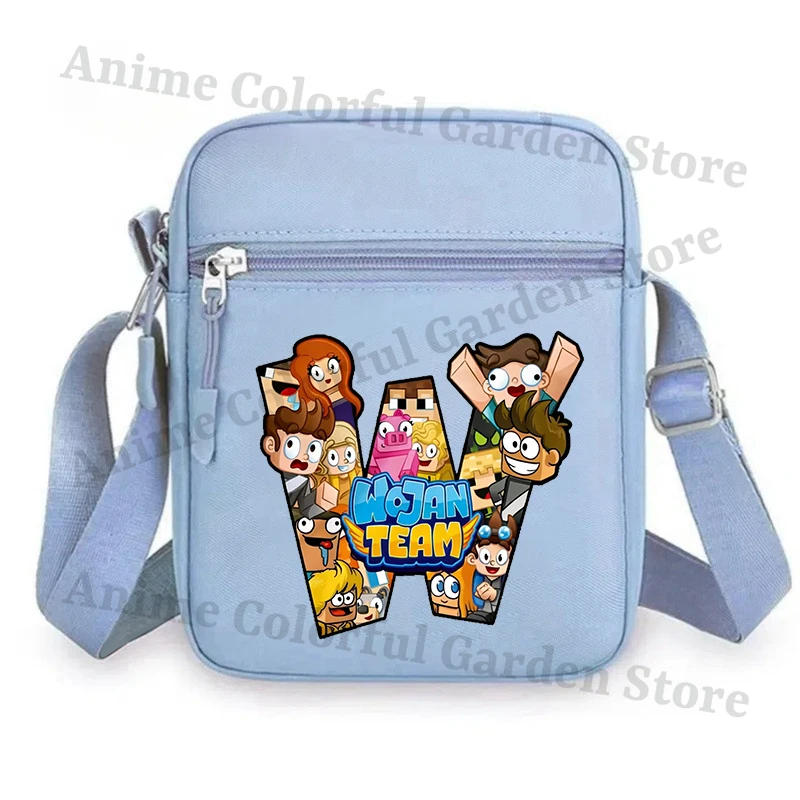 Bolso bandolera de nailon Wojan Team con cremallera