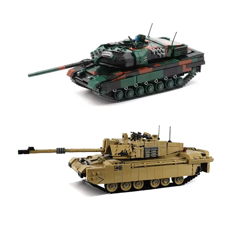 XINGBAO Leopard 2A6 – Bloques de construcción para niños - imagen 4