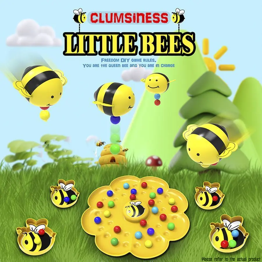 Juego magnético de abejas con pesca de miel para niños - imagen 2