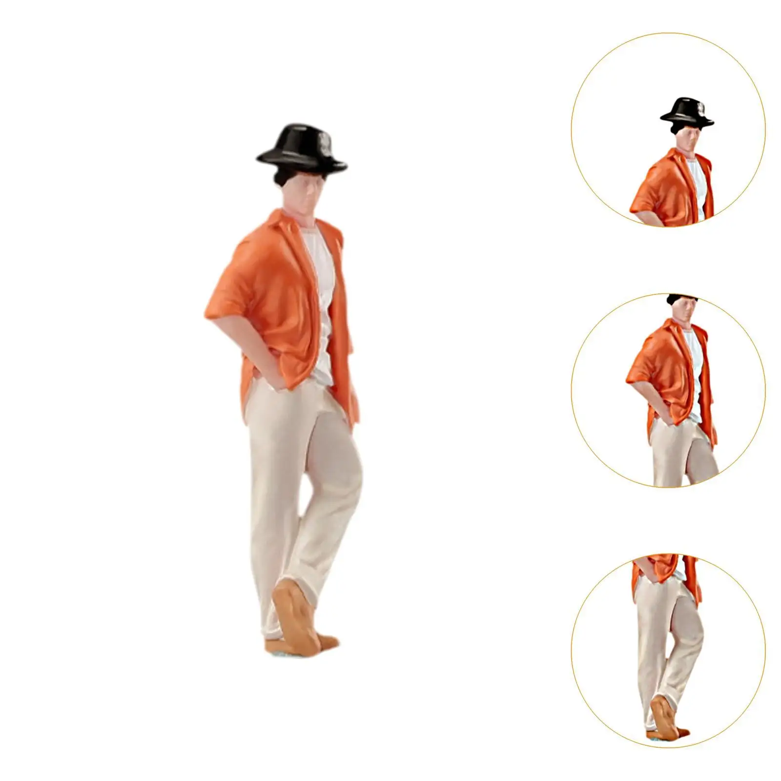 Figura Dior de resina infantil masculina, diorama mini